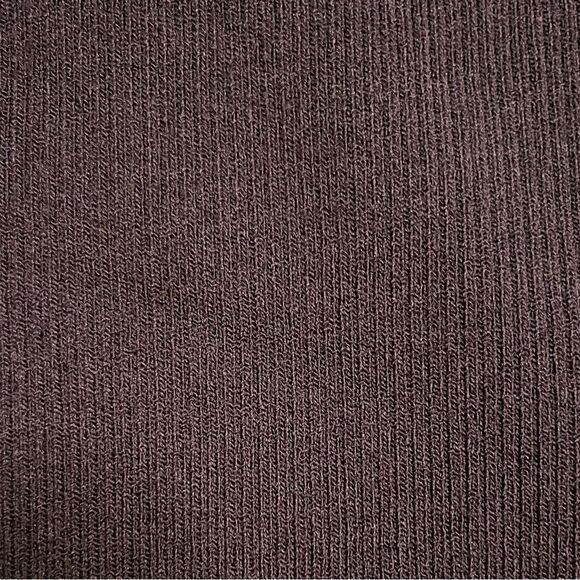 EXPRESS Deep Plum One Sleeve Fitted Above The Knee Dress - Picture 8 of 10
